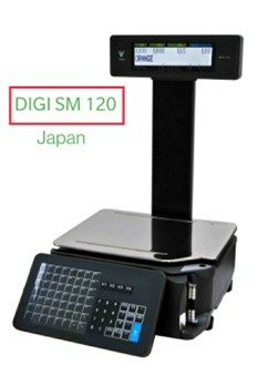 DIGI SM120 retail label printing scale